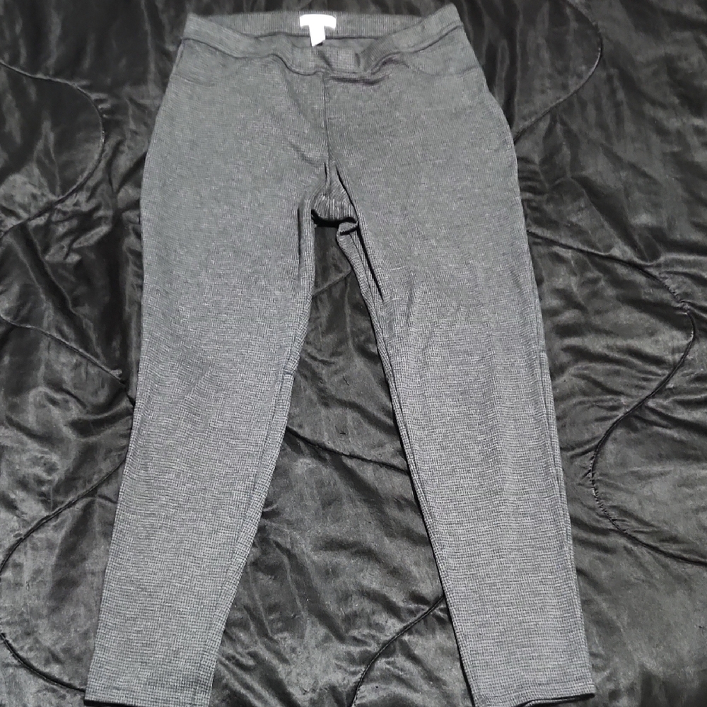 LC Lauren Conrad Gray Leggings